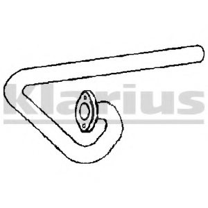 KLARIUS 301762 Exhaust Pipe